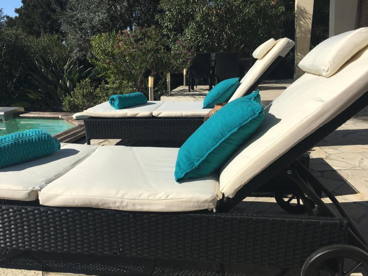 Sea View Villa - Antibes - Beach - Pool - Art Deco Экстерьер фото